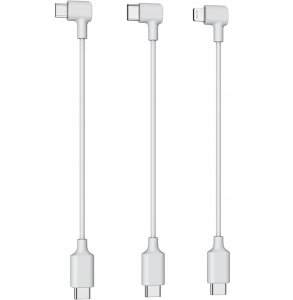 Potensic | Zestaw 3 Kabli Usb Do Drona Atom | Micro/Typ C/Lightning 1