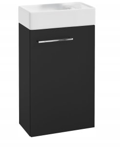 Szafka łazienkowa z umywalką baterią i syfonem 40cm wisząca łatwa w montażu 3