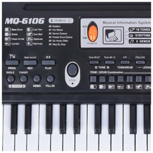 MQ 6106 KEYBOARD organy z mikrofonem dla dzieci 5