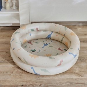 Basen dla Dzieci Brodzik Suchy Basen Basen Ogrodowy 90 cm - Bezowy 3