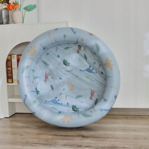 Basen dla Dzieci Brodzik Suchy Basen Basen Ogrodowy 90 cm - Bezowy 8