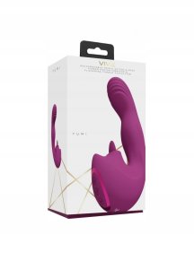 Masażer Pretty Love Vive Wibrator damski 3 silikonowy su wibracjami i językiem punkt G 10 trybów 6