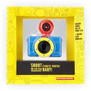 Aparat cyfrowy Lomography Lomographische Ag Lomography fotoaparatas "Fisheye Baby", (110 formato) [D] 2