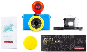 Aparat cyfrowy Lomography Lomographische Ag Lomography fotoaparatas "Fisheye Baby", (110 formato) [D] 3