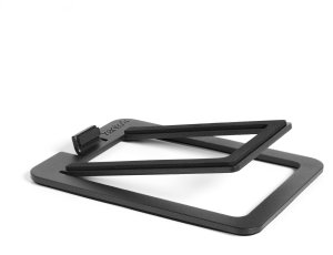 KANTO AUDIO DESKTOP SPEAKER STANDS FOR SMALL SPEAKERS - BLACK (PAIR) 2