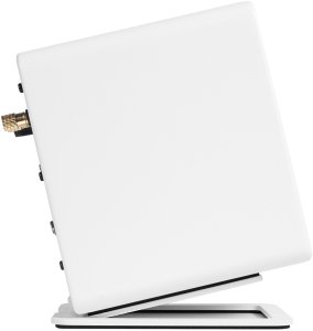 KANTO AUDIO DESKTOP SPEAKER STANDS FOR SMALL SPEAKERS - WHITE (PAIR) 4