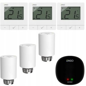 Engo E- zestaw promocyjny E25-BATW+ETRV-M30+EGATEZB (biały) 2