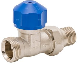 Zawór termostatyczny DN15 - prosty 3/4GZ Eurokonus x 1/2GZ 1