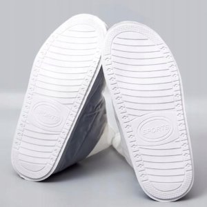 OMP Racing PRZECIWDESZCZOWE NAKŁADKI NA BUTY S (35-36) NA SUWAK, WHITE / BIAŁY 2