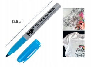 Marker do tekstyliów 6 kolorów 2