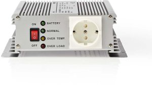 Nedis 600W inverter, 12V DC-> 230V AC with charger function 1