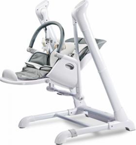 Caretero Krzesełko huśtawka 2w1 Indigo szare (TERO-761) 10