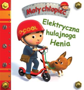 Elektryczna hulajnoga Henia. Mały chłopiec 1