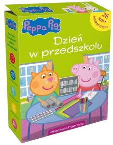 Świnka Peppa. Dzień w przedszkolu karty edu. 1