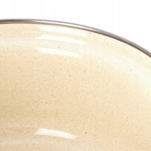 Garnek Emaliowany Brązowy Indukcja Gaz Solidny ORION 20 cm 3 L 5