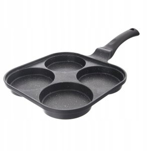 Patelnia do Smażenia Jajek Pancakes Granitowa na Gaz Indukcję ORION 22x22cm 2