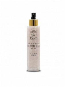 Eolia Spray do ciała i włosów z platynowym brokatem Gold Orchid 150ml 1