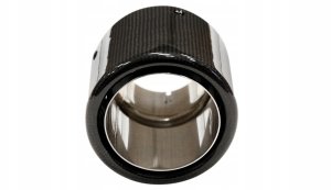Końcówka tłumika 114mm wejście 76mm Carbon Gloss 2