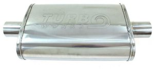 Tłumik Środkowy 89mm TurboWorks LT 304SS 355mm 1