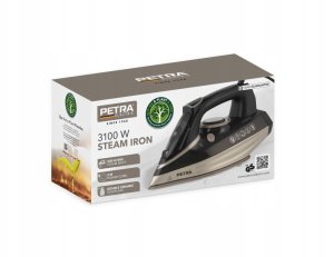 Żelazko parowe 3100 W PETRA, 200 g/min, 300 ml 10