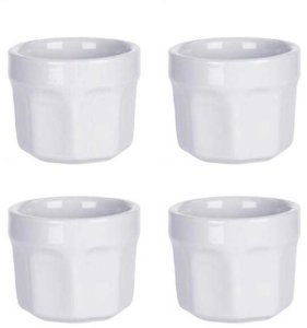 Miseczki na przekąski z porcelany, 4 szt. 1