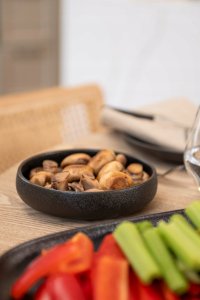 Talerz ceramiczny z wysokim rantem, Ø 15,5 cm, ROBUSTE 6