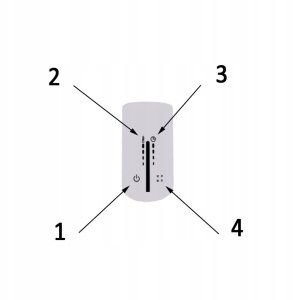 Tully grzałka grzejnikowa SMART 600W czarna SMART/600W/24 2