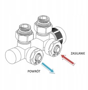 Tully zestaw termostatyczny zespolony chrom TZTZ/CR 6