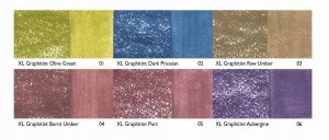 Derwent XL Graphitint Blocks 6 stk tin 3