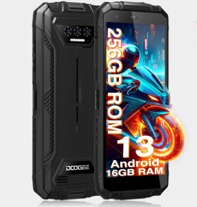Doogee S41 Max -puhelin, 256/6 Gt, musta 1