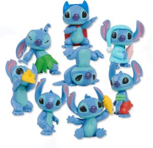 Disney Stitch Figure Set 8 Pack 7 cm 1