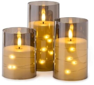 OlsenHome - LED Lys I Glas - 3 Pak 2