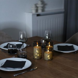 OlsenHome - LED Lys I Glas - 3 Pak 5