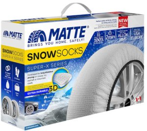 MATTE Super-X Snow Socks - XL 3