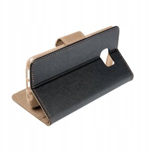 Kabura FANCY Book do SAMSUNG S25 Plus czarno złoty 5