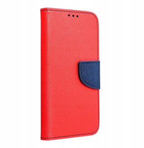 Kabura FANCY Book do MOTOROLA MOTO G75 czerwono granatowy 1