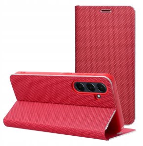 Kabura LUNA Book Carbon do XIAOMI Redmi Note 14 5G czerwony 1
