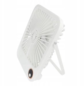 Wentylator / wiatrak biurkowy z regulowaną podstawką W30 biały 3