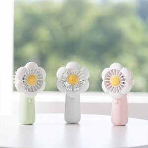 Wentylator / wiatrak przenośny LLD-F83F różowy 2