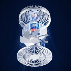 Wentylator / wiatrak biurkowy LLD-F77 biały 4