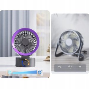 Wentylator / wiatrak biurkowy LLD-F87R biały 3