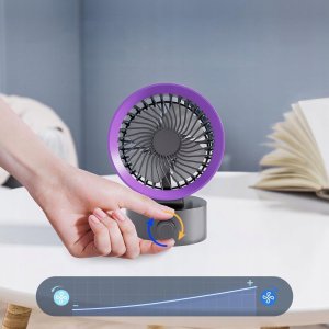 Wentylator / wiatrak biurkowy LLD-F87R biały 5