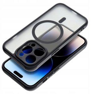 Futerał FULL MATTE MAG COVER kompatybilny z MagSafe do XIAOMI REDMI NOTE 14 4G czarny 1