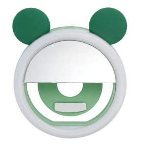 Lampa LED Ring do selfie na telefon RK12 zielony 1