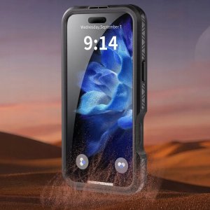 Beeasy Futerał wodoodporny SHELLBOX GT kompatybilny z MagSafe do IPHONE 16 Plus czarny 5