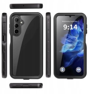 Beeasy Futerał wodoodporny SHELLBOX A16 do SAMSUNG A16 czarny 2