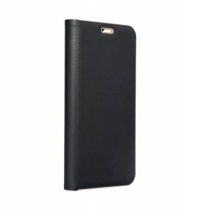 Kabura LUNA Book Gold do SAMSUNG S25 Edge czarny 1
