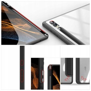 DUX DUCIS etui TOBY z miejscem na rysik do SAMSUNG Tab S10 Ultra/S9 Ultra/S8 Ultra czarne 3