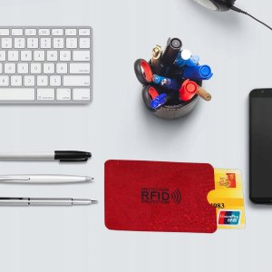 Etui ochronne antykradzieżowe RFID na karty płatnicze RC-K-1199 10