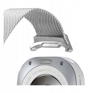 DUX DUCIS pasek MILANESE magnetyczny ze stali nierdzewnej 47 mm srebrny 6